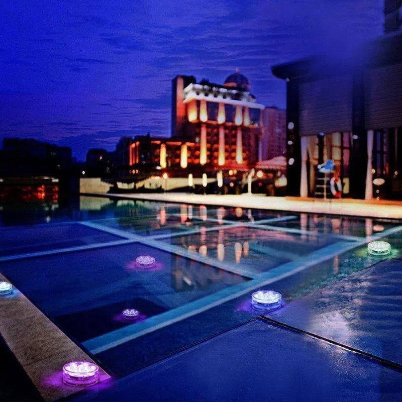 Luminária de Led Subaquática com Sucção para Piscina
