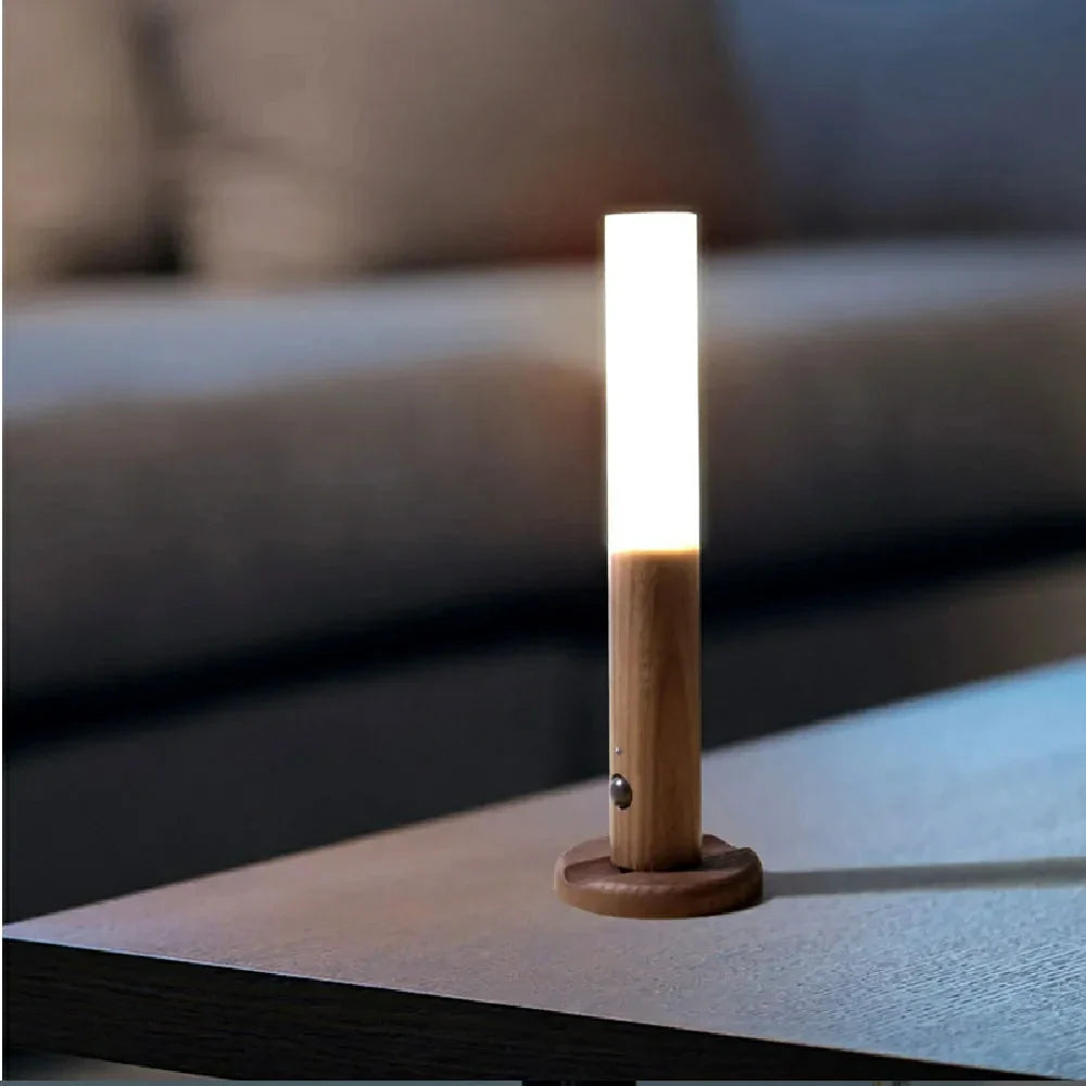 Luminária LED Magnética Sem Fio com Detecção de Movimento