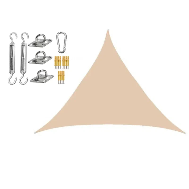 Toldo Impermeável Triangular para Cobertura em Área Externa