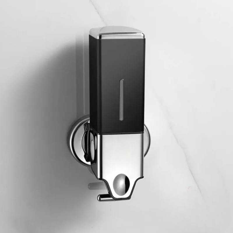 Dispenser de Sabonete Líquido Parede Shampoo Condicionador Quadrado