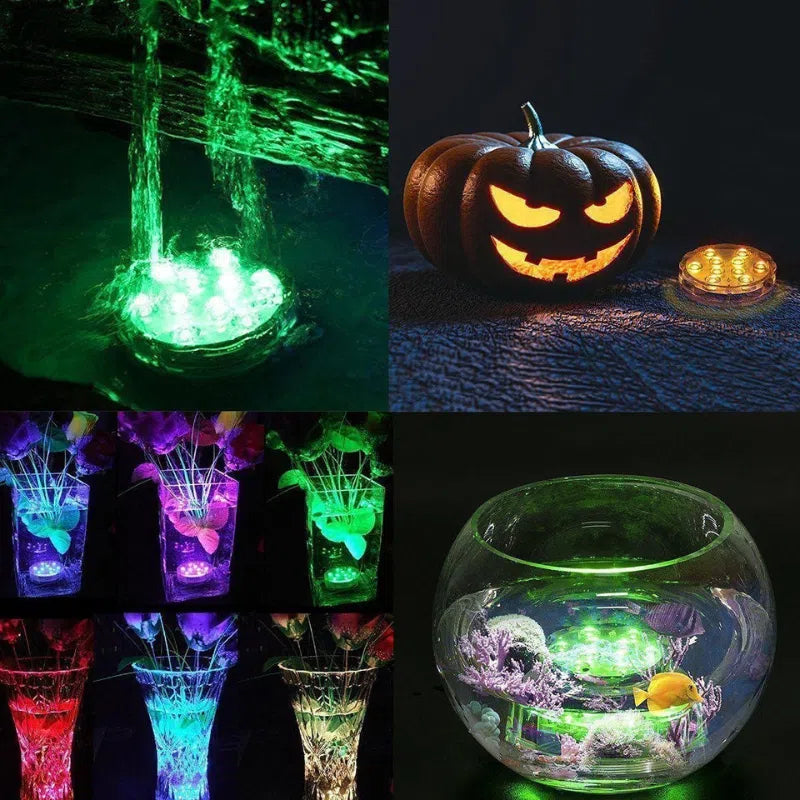 Luminária de Led Subaquática com Sucção para Piscina