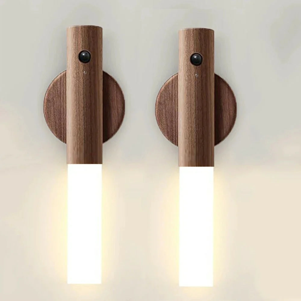 Luminária LED Magnética Sem Fio com Detecção de Movimento