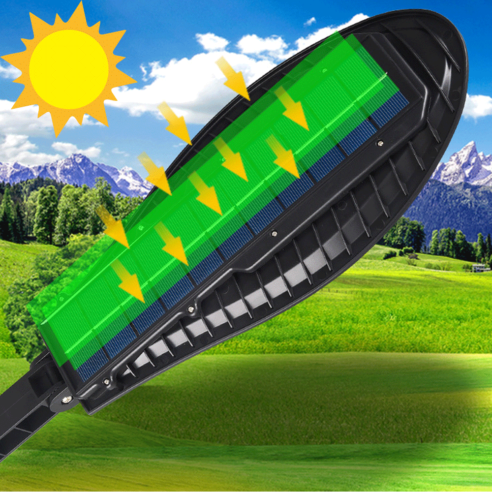 Refletor Solar Led 500W com Controle Remoto